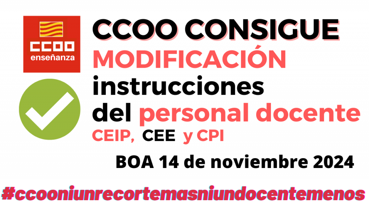 modificacin de instrucciones recreos lectivos