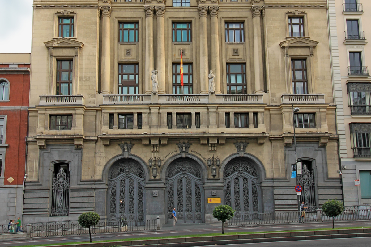 Ministerio de Educación y FP (Imagen de Luis García, Wikimedia)
