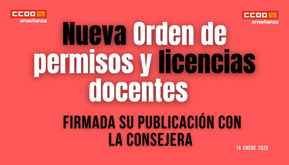 nueva orden de permisos